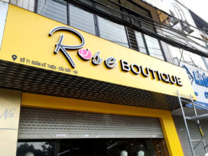 Biển quảng cáo chữ nổi