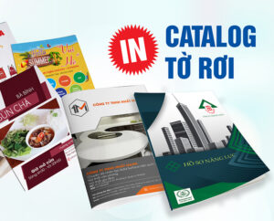 In catalogue, Tờ rơi