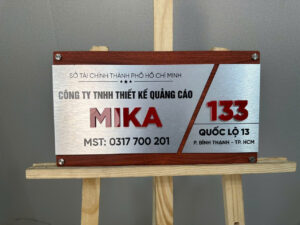 Bảng tên công ty mẫu 55